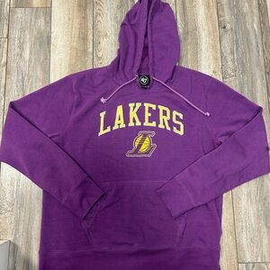 Purple Lakers Crewneck Sweater